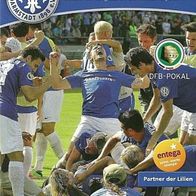 PRG DFB-Pokal SV Darmstadt 98 vs VfL Wolfsburg 17. 8. 2014 Poster Hanno Behrens Cup