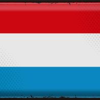 Luxemburg Flagge Klein – Handliche Mini-Fahne 15,2 X 10,2 Cm Für Fans & Sammlungen