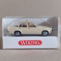 Wiking 1:87 Opel Rekord D Taxi hellelfenbein in OVP 0800 06 (2009)