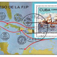 Kuba Block 72 «Internationale Briefmarkenausstellung Philexfrance ´82, Paris»