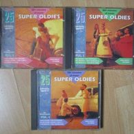 3 CDs 25 Super Oldies Vol. 2,3 und 4