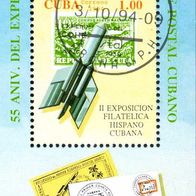Kuba Block 138 «Spanisch-Kubanische Briefmarkenausstellung, Havanna»