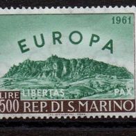 San Marino postfrisch Cept 1961 Michel 700
