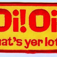 Aufnäher patch Skinhead Oi!Oi! Thats yer Lot! Garry Bushell Sampler Ska Punk