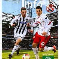 PRG 1. FC Köln vs VfR Aalen 14.4.2013 Fußball Programm Geißbock-Info Deutschland