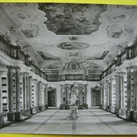 Postkarte - Benediktinerabtei Ottobeuren - Bibliothek - Bayern / SW / ungebraucht
