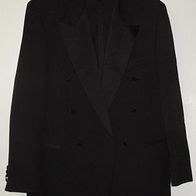 Anzug von Hugo Boss, Größe 102, schwarz, Schurwolle