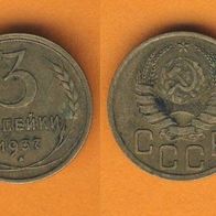 Russland 3 Kopeken 1937