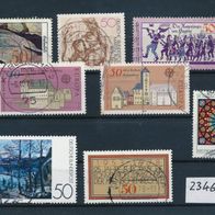 2346 - BRD Briefmarken Michel Nr957,962,969-970,972,977,979,986 gest. Jahrg 1978