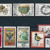 2339 - BRD Briefmarken Michel Nr 891,894,897-899,901,902,903 gest. Jahrgang 1976