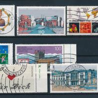 2312 - BRD Briefmarken Michel Nr 2088,2110,2114,2127,2136,2138,2153 gest. Jahrg 2002
