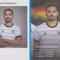 DFB Portraitkarte Fußball EM 2020 Ilkay Gündogan