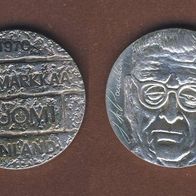 Finnland 10 Mark, 1970 Silber 100. Jahrestag - Geburt von Präesident Juho Paasikivi