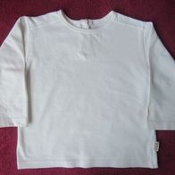 Baby Hemd Hemdchen Gr. 86 weiß 100% Baumwolle Shirt Langarmshirt T-Shirt