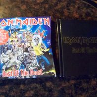 Iron Maiden - Best of the Beast - 2 Picture Cds mit Buch - UK 1996 !