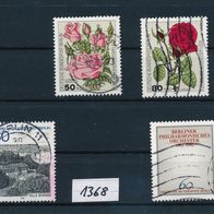 1368 - Berlin Briefmarken Michel Nr 666,680.682,685. gest Jahrgang 1982