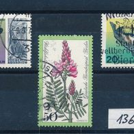1364 - Berlin Briefmarken Michel Nr552,553,558 gest. Jahrgang 1977