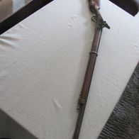 Gewehr 1013 cm Lang Deko Replikat Holz Messing graviert mit (Paris )