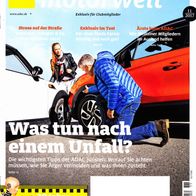 ADAC Motorwelt 11/2017: Was tun nach einem Unfall?, Der neue Skoda Karoq, ...