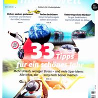 ADAC Motorwelt 2/2019: Mehr Urlaub, weniger Stress - und viele Sparideen