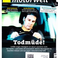 ADAC Motorwelt 3/2018: Was gegen Sekundenschlaf hilft, Rechts überholen erlaubt?