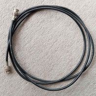 BNC kabel 2meter 50 ohm Stecker - Stecker, für Kamera , Oszilloskop u.ä.