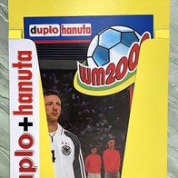 Palettenanhänger von "Duplo + Hanuta" (1) Fußball WM 2002