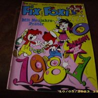 Fix und Foxi 29. Jahrgang Nr. 1/1981