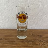 HRC HARD ROCK CAFE Las Vegas - 1 SHOT-Glas "Save the Planet"