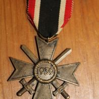 Original Kriegsverdienstkreuz mit Schwerter 2. Klasse o. Hersteller (11)