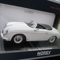 Porsche 356 Speedster 1954 weiß 1:18 Norev
