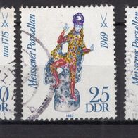 DDR 1982 Meissener Porzellan (II) MiNr. 2667 - 2670 gestempelt