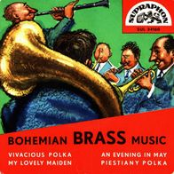 Jindrich Bauer and His Brass Band - Bohemian Brass Music 45 EP 7"