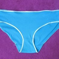 Slip für Mädchen Gr 140 Blau Türkis Kinder Unterhose Panty Unterwäsche Schlüpfer
