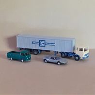 Wiking 1:87 PMS Set Berliner Jahre 1 (202521) in OVP mit VW T2, MB LPS 1620, MB C 111
