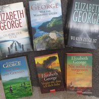 6 Bücher von Elizabeth George - TOP!