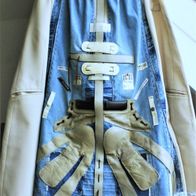 Damen Jeans Rock Blau-Beige-Braun-Weiß Gr.48-50-52-54 Einzelexemplar!