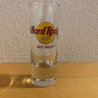 HRC HARD ROCK CAFE Key West - 1 SHOT-Glas (rot)