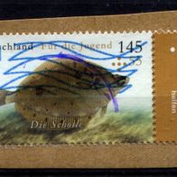 Deutschland Michel-Nr. 3257 Bogenrand Vollstempel auf Briefstück