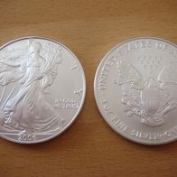 1 Unze 999 Silber Münze Silver Eagle 2006 USA