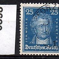 Dr178 Deutsches Reich Mi. Nr. 393 Johann Wolfgang von Goewthe o