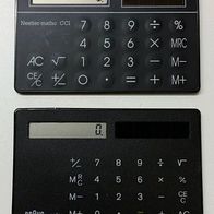 Zwei hochwertige Marken-Solar Card Caculator (Scheckkartenrechner)