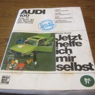 Reparaturbuch Audi 100, 1976 bis 1982 Band 71 --eb----