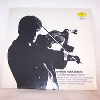 Andreas Röhn - Violine / Karl Bergemann - Piano, LP-Deutsche Grammophon 1969