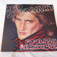 Rod Stewart / Foolish Behaviour, LP - Riva Records 1980