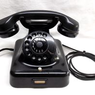 Bakelit Telefon W48 mT schwarz Krone von 1956