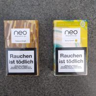 NEO Tabaksticks 2 Packungen Sunny Switch und Tabacco Bright Abh.: 31789 HM
