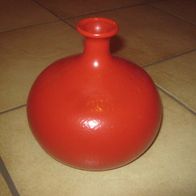 Vintage Blumenvase rot -------9/22-----klschrli------