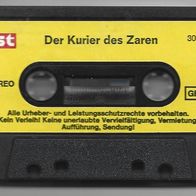 SST Hörspielkassette " Der Kurier des Zahren "
