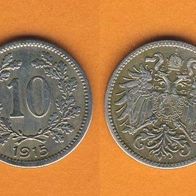 Österreich 10 Heller 1915 (2)